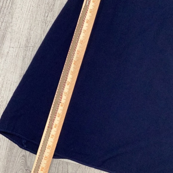 NWT Splendid Navy Blue Ruffle Overlay Mini Dress Size Small - Picture 10 of 10